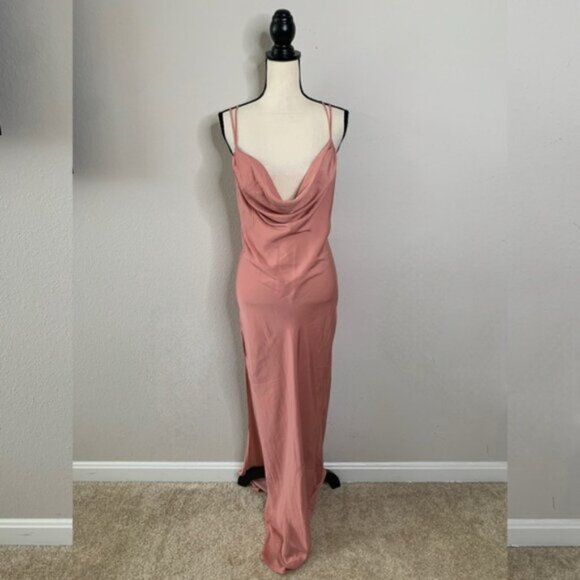 Michael Costello REVOLVE Braxton Backless Maxi Dress - Picture 4 of 11